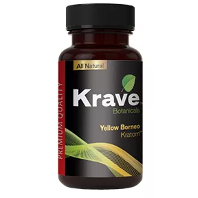 buy discounted kratom - krave yellow borneo kratom capsules
